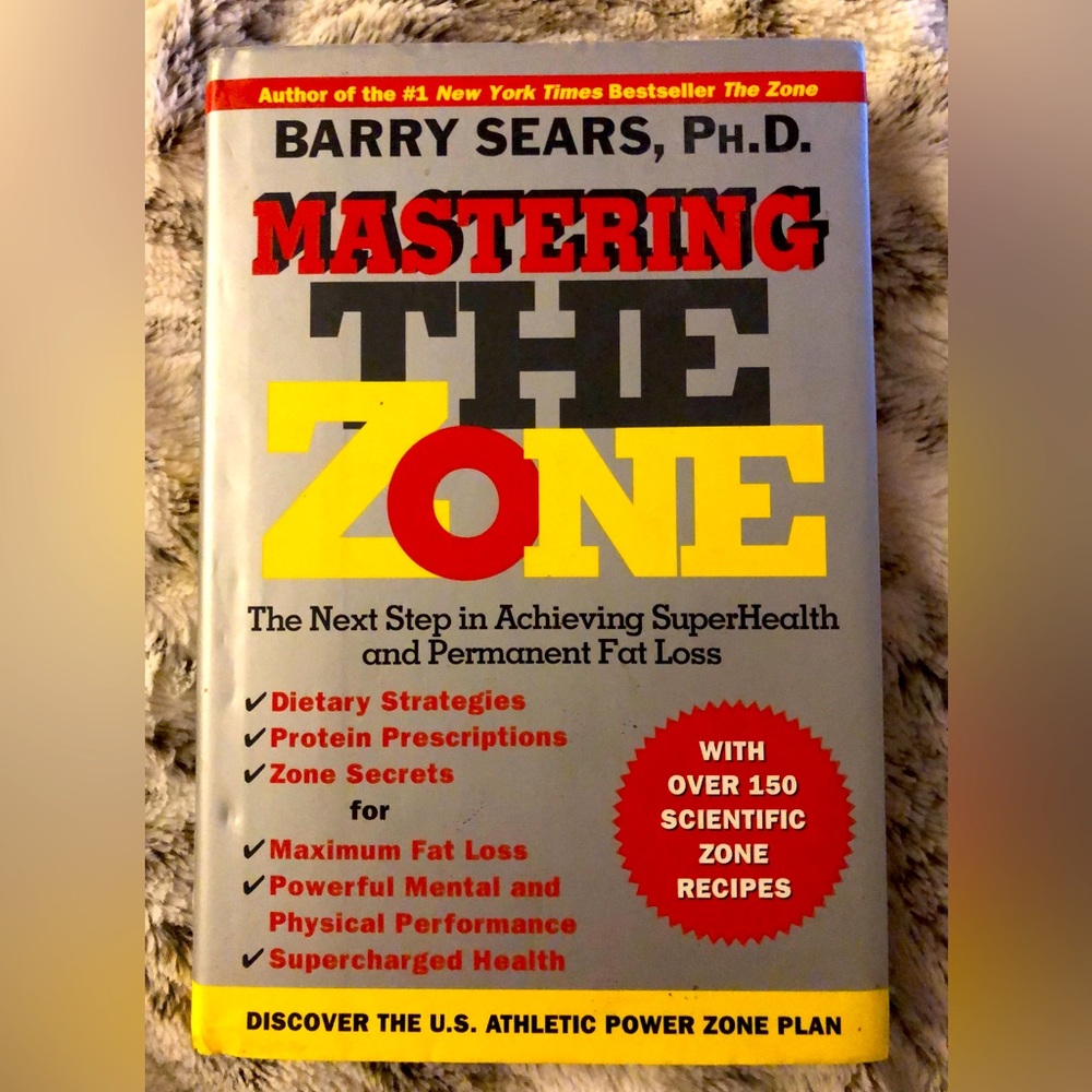 Hardcover book on super health and fat loss
